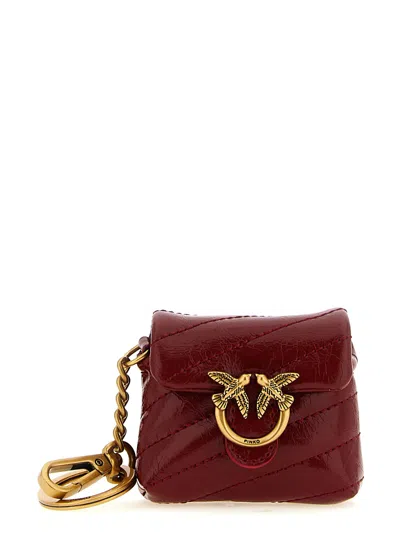 Pinko Love Puff Airpods Case In Neutral