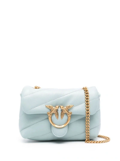 Pinko Love Puff Baby Bag In Blue