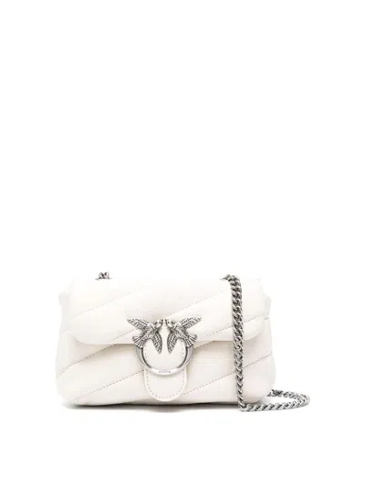 Pinko Love Puff Baby Bag In White