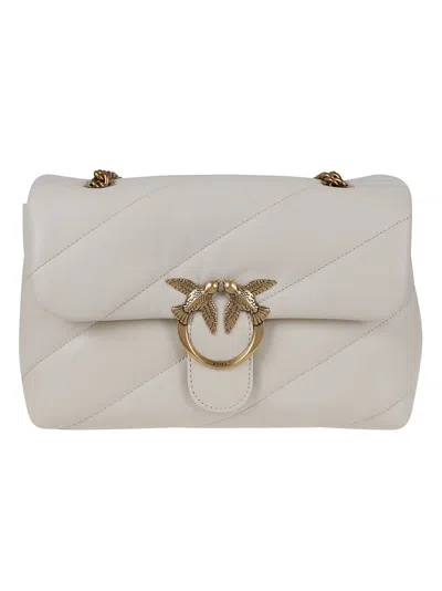 Pinko Love Puff Calfskin Shoulder Bag