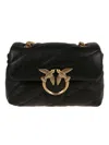 Pinko Quilted Chain Shoulder Bag With Gold-tone Hardware