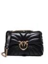 Pinko Classic Love Puff Shoulder Bag In Black