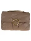 Pinko Love Puff Classic Cl Sheep Nap In Brown