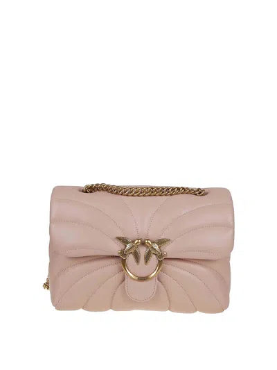 Pinko Love Puff Classic Cl Sheep Nap In Rosado Claro