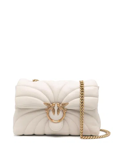Pinko Bolsa De Hombro - Crema In Cream