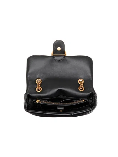 Pinko Love Puff Crossbody Bag In Black