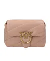 Pinko Love Classic Puff Crossbody Bags Pink In Nude