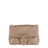 Pinko Love Puff Mini In Brown