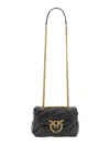 Pinko Love Mini Puff Bag In Black