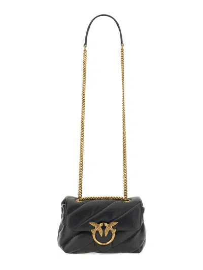 Pinko "love Puff" Mini Bag In Black
