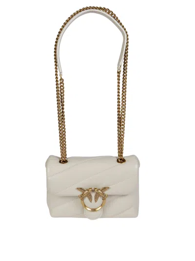 Pinko Love Puff Mini Bag For Women In White