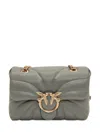 Pinko Love Puff Mini Bag In Gray