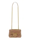 Pinko Chic And Versatile Carryall Bag In Grey