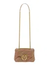 Pinko Chic And Versatile Carryall Bag In Grey