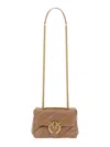 Pinko Chic And Versatile Carryall Bag In Grey