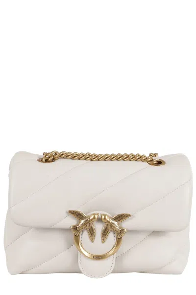 Pinko Love Puff Mini Bag In White