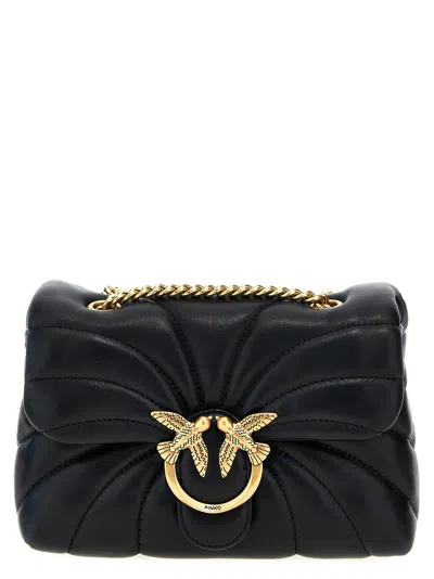 Pinko Love Puff Mini Crossbody Bags Black
