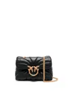 Pinko Mini Love Puff Crossbody Bag In Black  