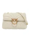 Pinko Classic Love Bag Puff Shoulder Bag In Nude