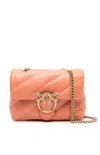 Pinko Love Puff Mini Bag In Orange