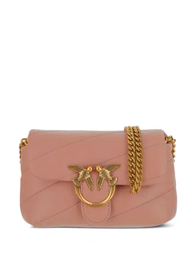 Pinko Love Puff Shoulder Bag In Pink
