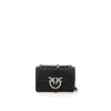 Pinko Love Shoulder Bag In Black