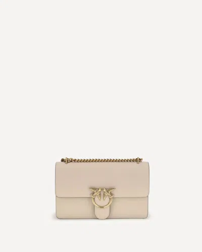 Pinko Love Shoulder Bag In Sand