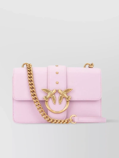 Pinko Love One Mini Shoulder Bag In Pastel