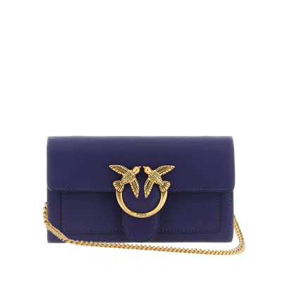 Pinko Love Simply Wallet In Purple