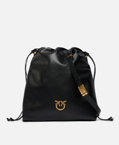 Pinko Love Slouchy Classic Bag In Black