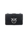Pinko Love Birds Shoulder Bag In Black