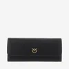 Pinko Love Tiny Birds Leather Wallet In Black