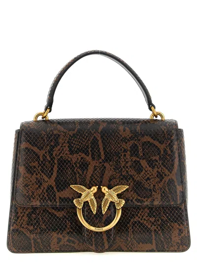 Pinko Love Top Handle Bag In Multi