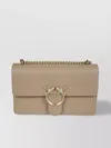 Pinko Love Vitello With Structured Silhouette And Bird Embellishment