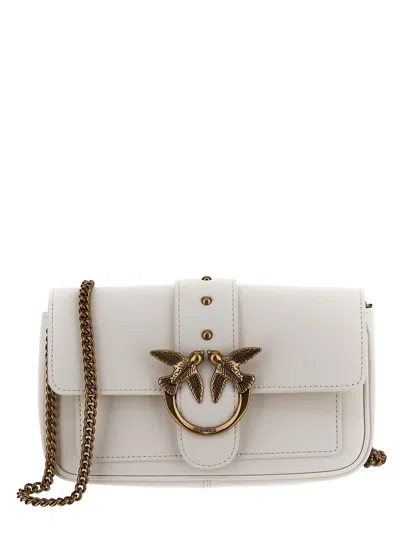 Pinko Love Wallet Bag Simply  In White