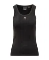 Pinko Topwear In Black