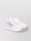 Pinko Low Top Gem Embellished Platform Sneakers