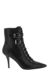 Pinko Pointed Toe Ankle Boots With High Stiletto Heel In Black