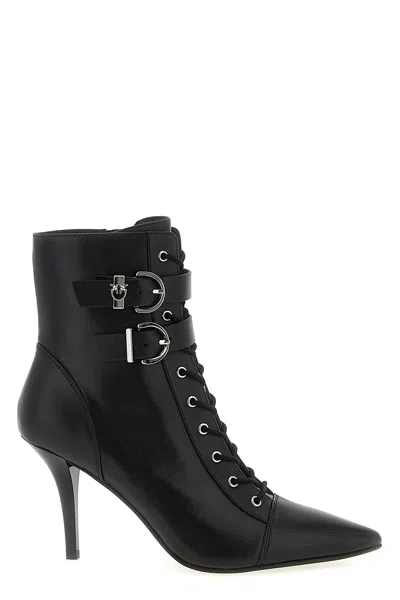 Pinko 'lucy 27' Ankle Boots In Black