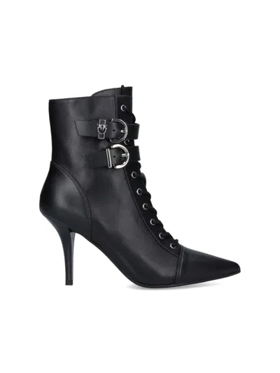 Pinko 'lucy 27' Ankle Boots In Black