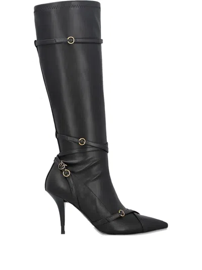 Pinko Lucy Strap 13 Pumps In Black
