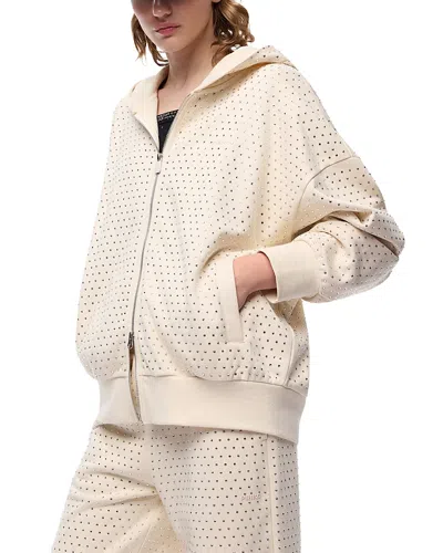 Pinko Lugano Maglia Felpa Embellished Hoodie In C