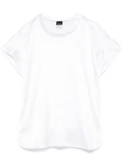 Pinko Luxurious Silk Blend Shirt In White