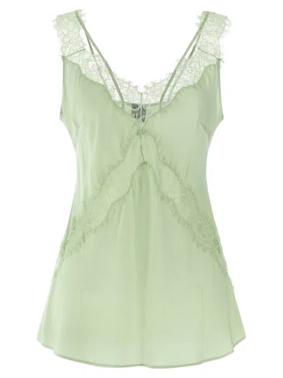 Pinko Lydia Tank Top In Green