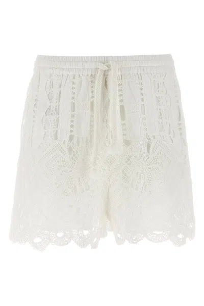 PINKO PINKO MACRAMÃ© SHORTS