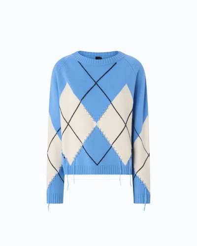 Pinko - Maglione In Lana E Cashmere Con Maxi Rombi - Xl