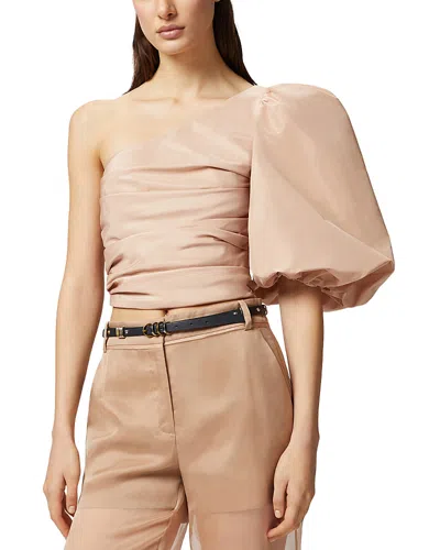 PINKO MAGNANINA TAFFETA TOP