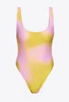 PINKO ONE-PIECE SWIMSUIT WITH FADE EFFECT