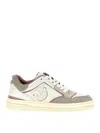 Pinko 'panelled Perforated Sole Sneakers' In Multicolour