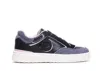 Pinko Low Top Sneakers With Leather And Suede Upper In Blue